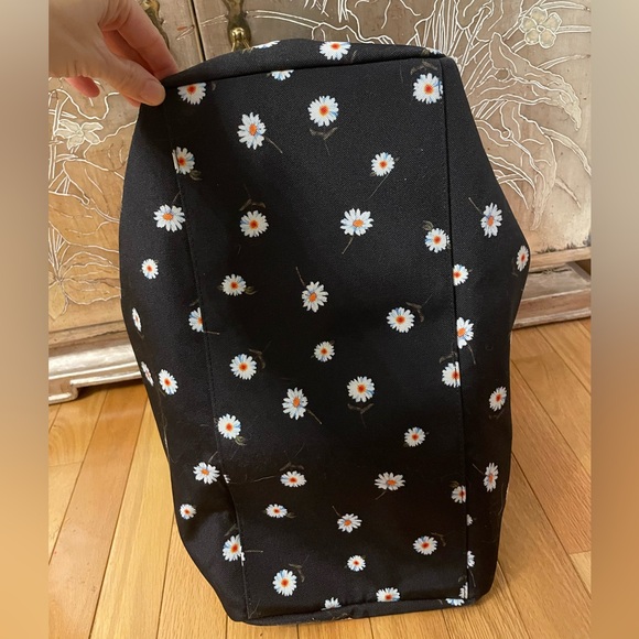 Alice + Olivia Black Floral Tote Bag - Picture 7 of 7
